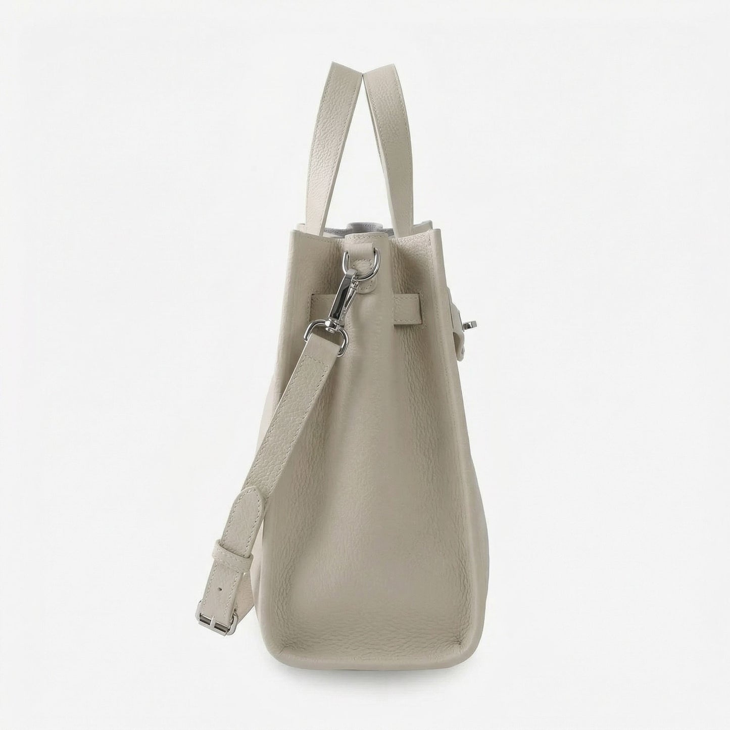 Béatrice | Women’s Leather Tote Bag Drawstring Buckle