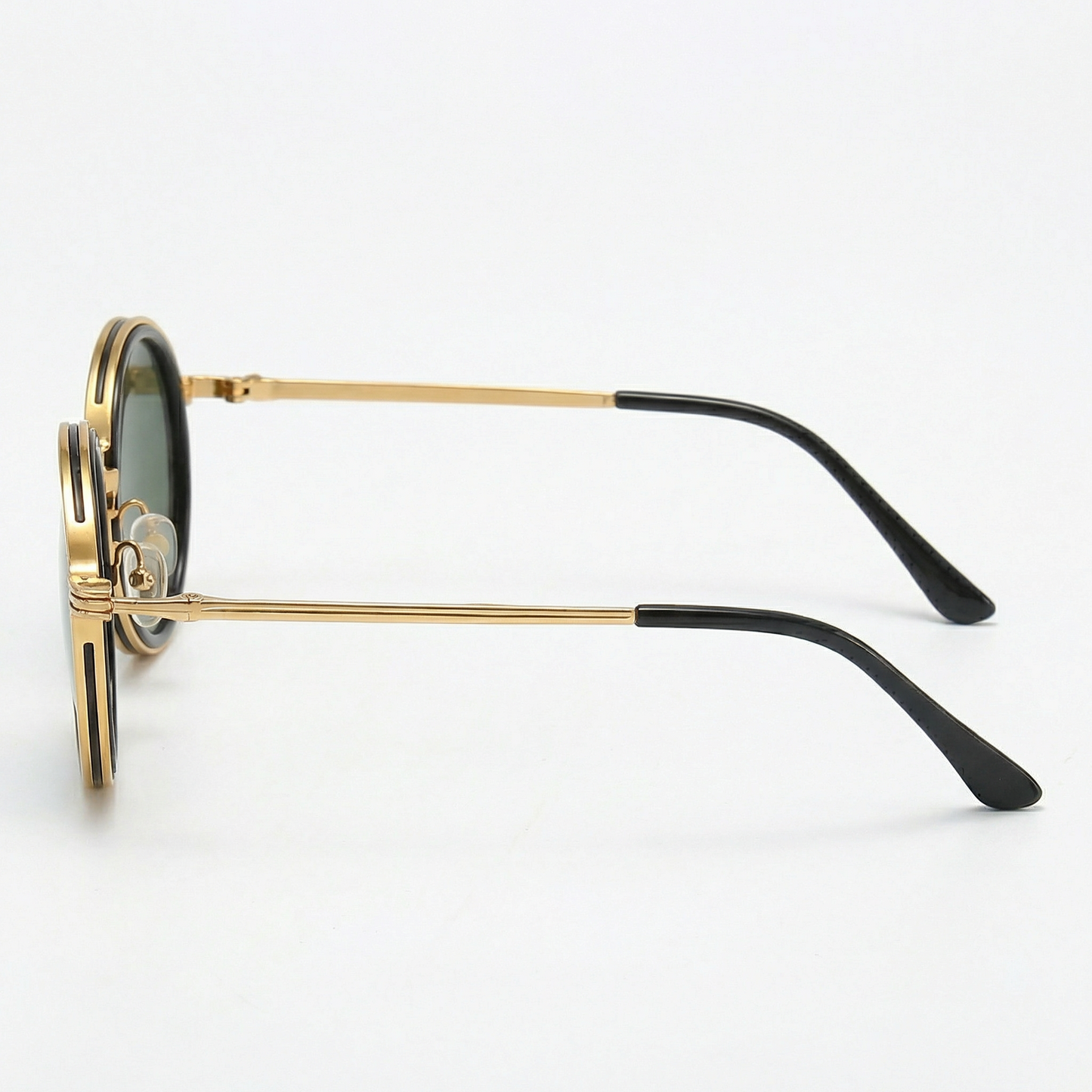 Lucien | Polarized Retro Round Sunglasses
