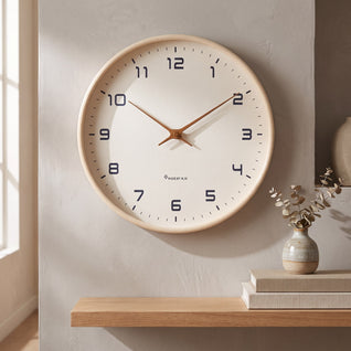Scandinavian Minimalist Silent Wall Clock