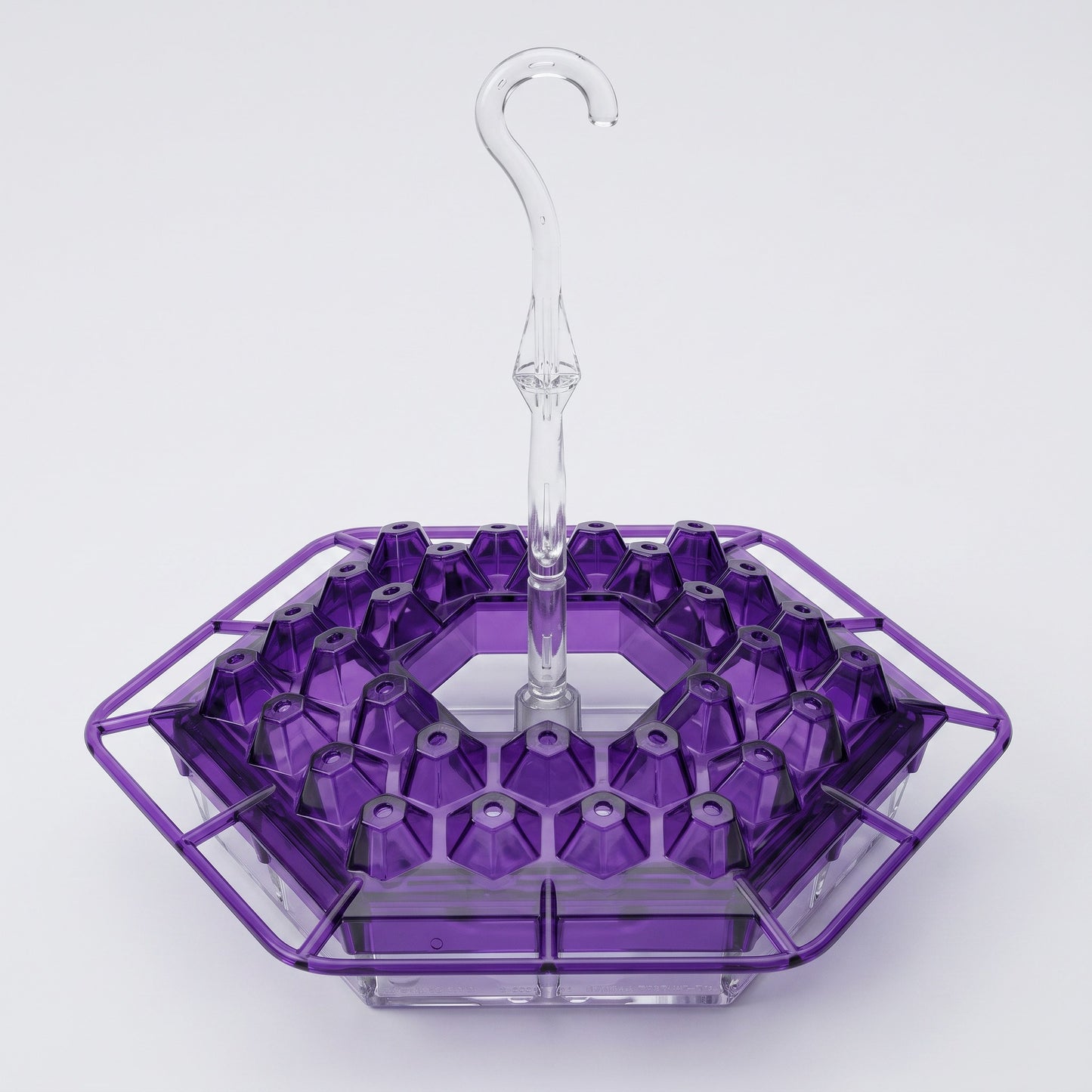 30-Port Ant-Moat Hummingbird Feeder - Purple