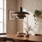 Scandinavian Tiered Metal Pendant Light