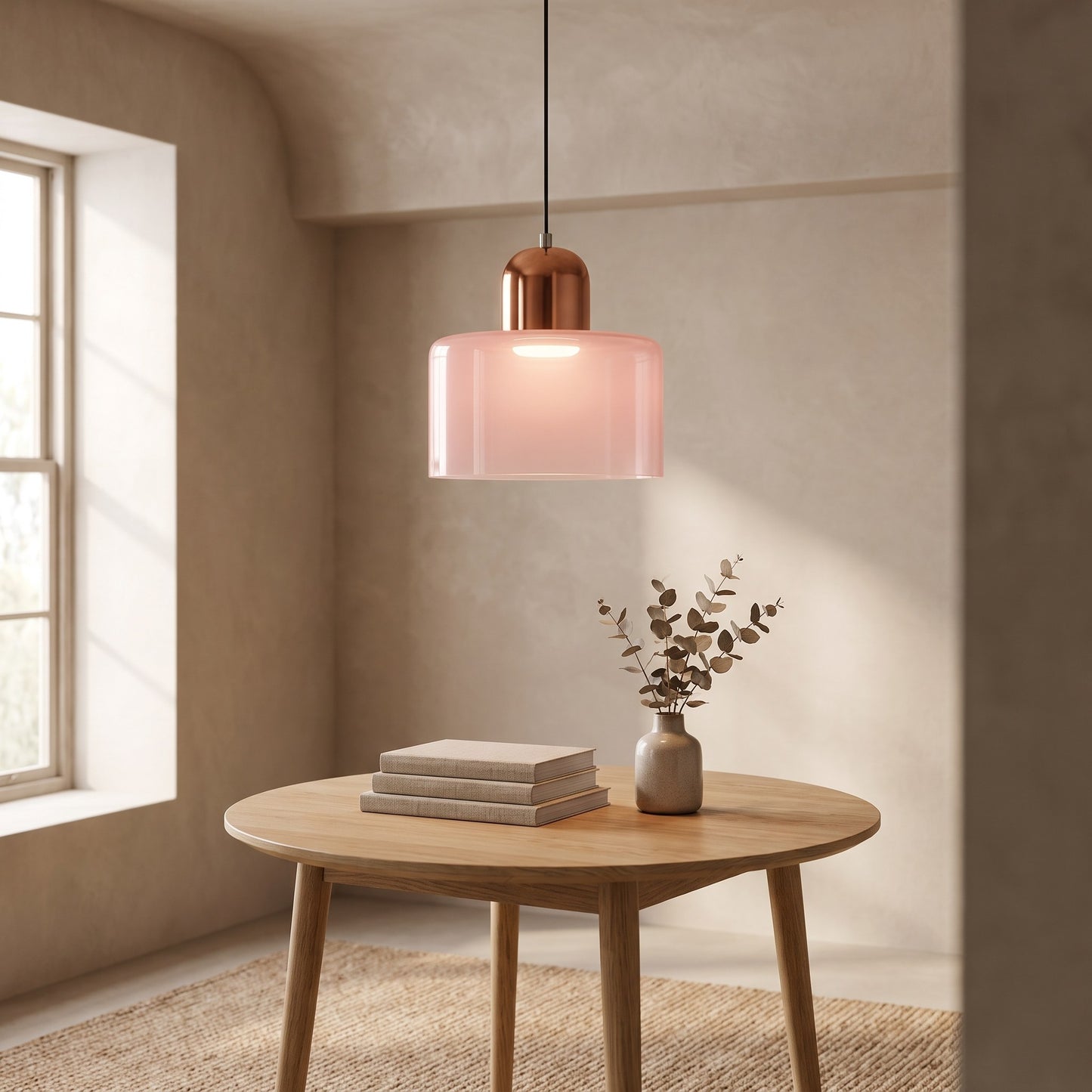 Retro Glass Pendant Light