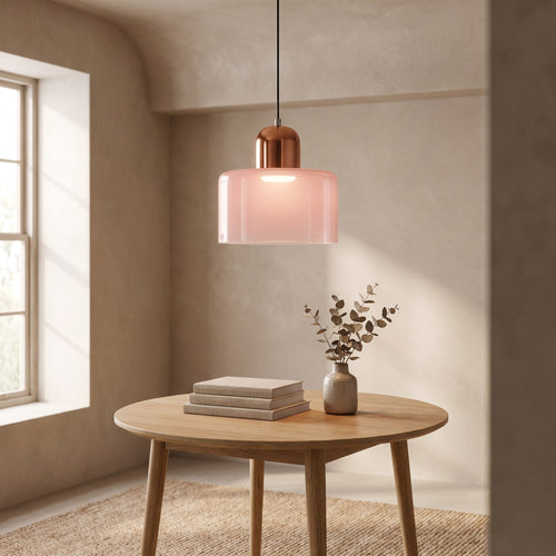 Retro Glass Pendant Light