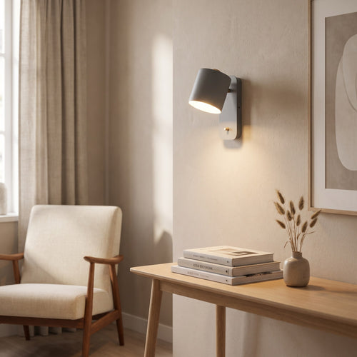 360° Rotatable Plug-In Wall Sconce