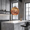 3D Fireworks Glass Pendant Light
