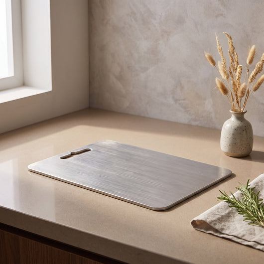 Stainless Steel Cutting Board with Hang Slot