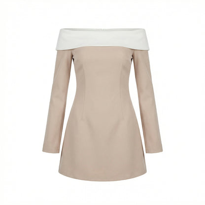 Adele | Women’s Off-Shoulder Mini Dress with Bell Sleeves
