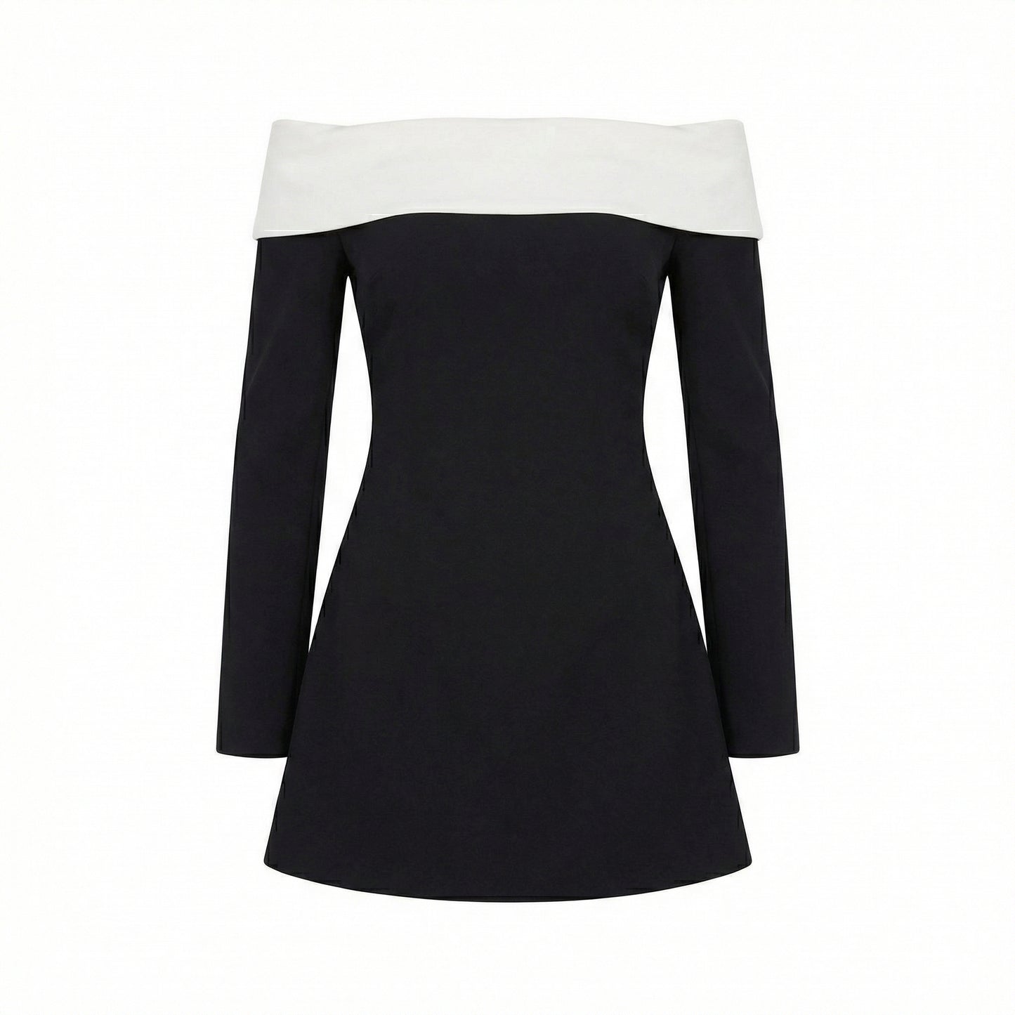 Adele | Women’s Off-Shoulder Mini Dress with Bell Sleeves