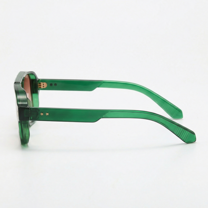 Adrien | Double-Bridge Square Sunglasses