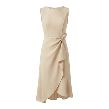 Amara Women’s Sleeveless Wrap Midi Dress