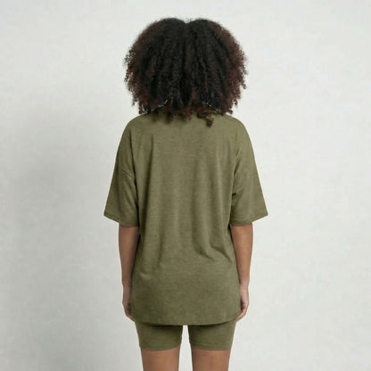 Anaïs | Women’s Viscose-Blend Lounge Set with Biker Shorts