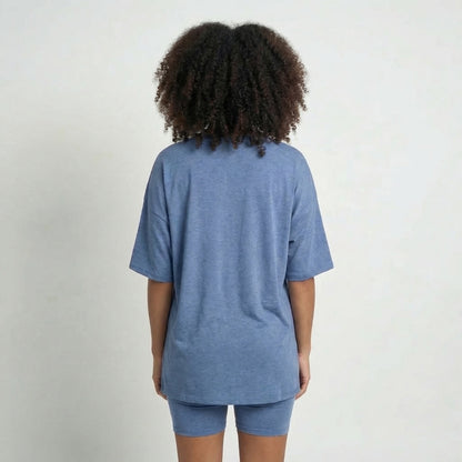 Anaïs | Women’s Viscose-Blend Lounge Set with Biker Shorts