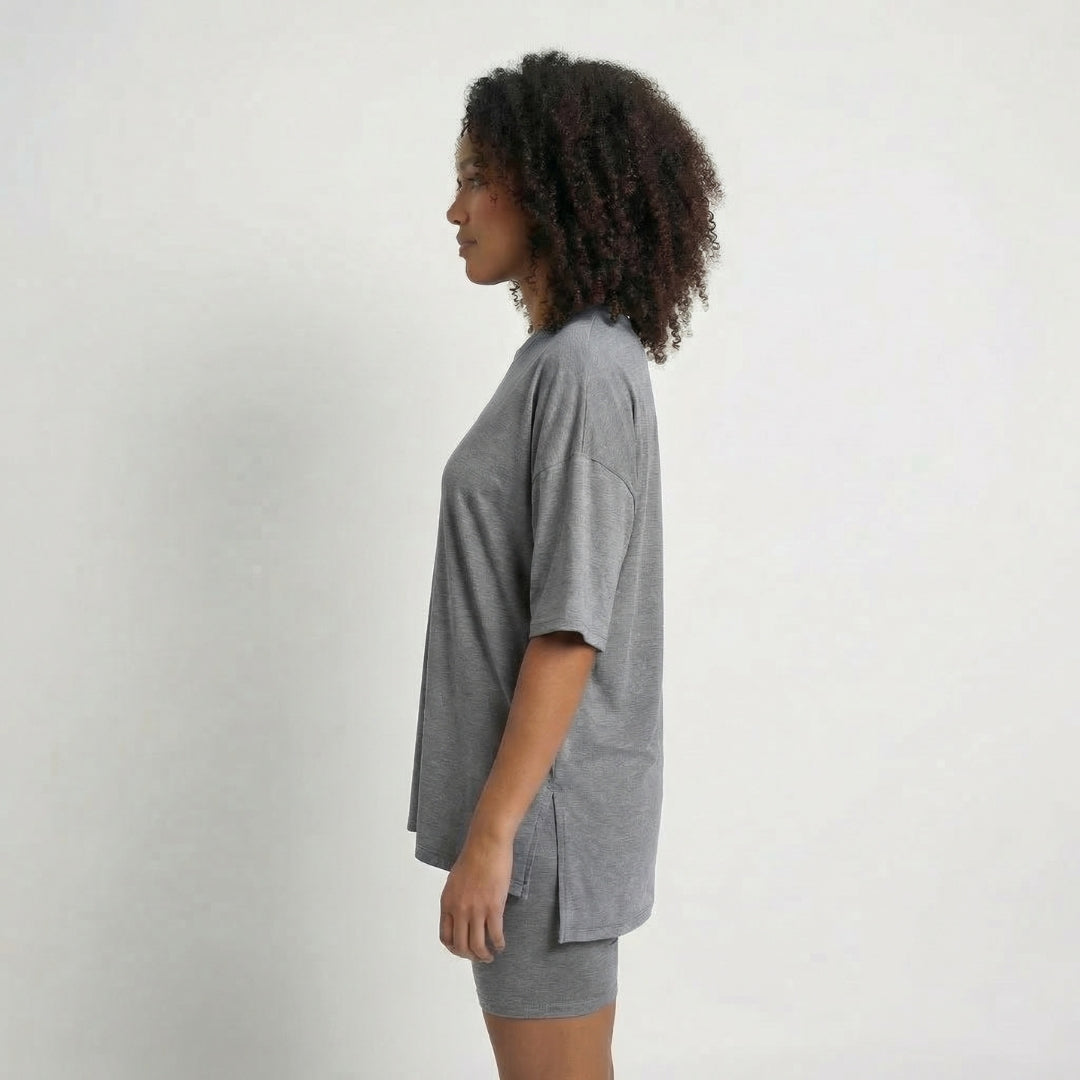 Anaïs | Women’s Viscose-Blend Lounge Set with Biker Shorts