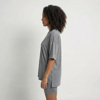 Anaïs | Women’s Viscose-Blend Lounge Set with Biker Shorts