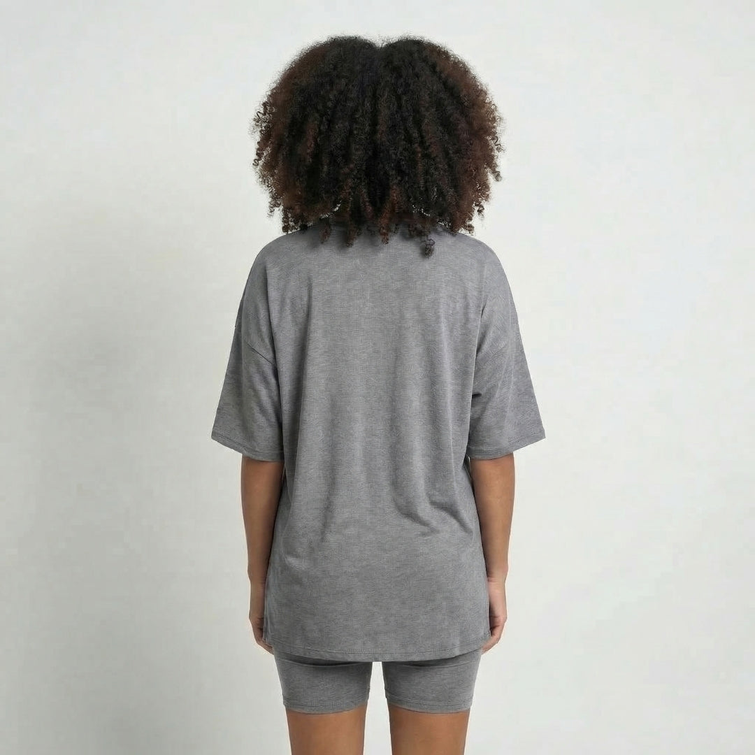 Anaïs | Women’s Viscose-Blend Lounge Set with Biker Shorts