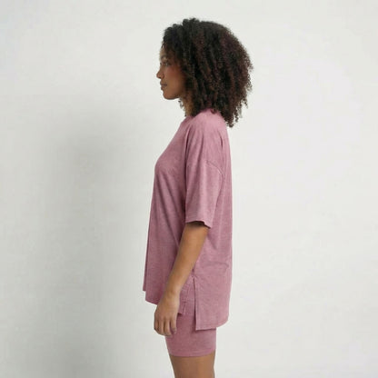 Anaïs | Women’s Viscose-Blend Lounge Set with Biker Shorts