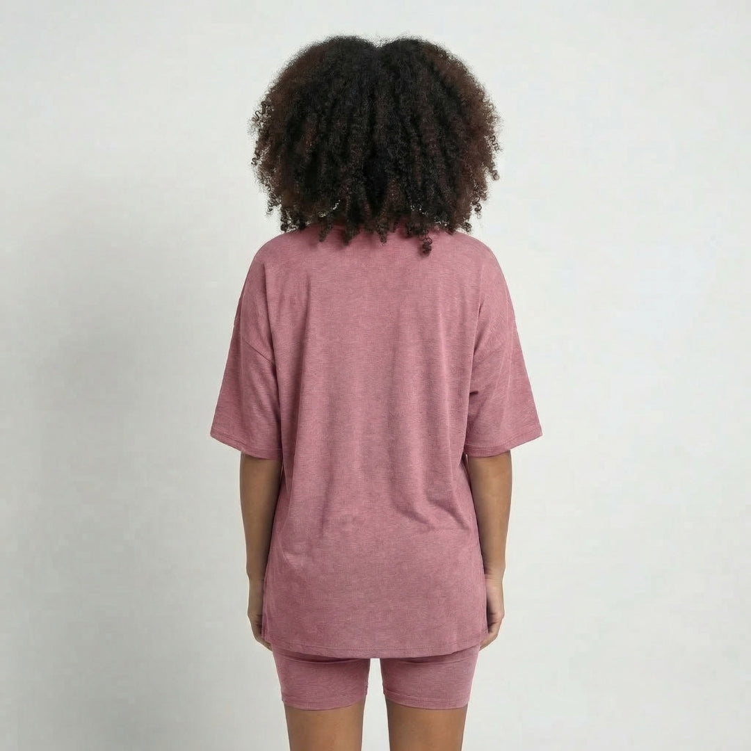 Anaïs | Women’s Viscose-Blend Lounge Set with Biker Shorts