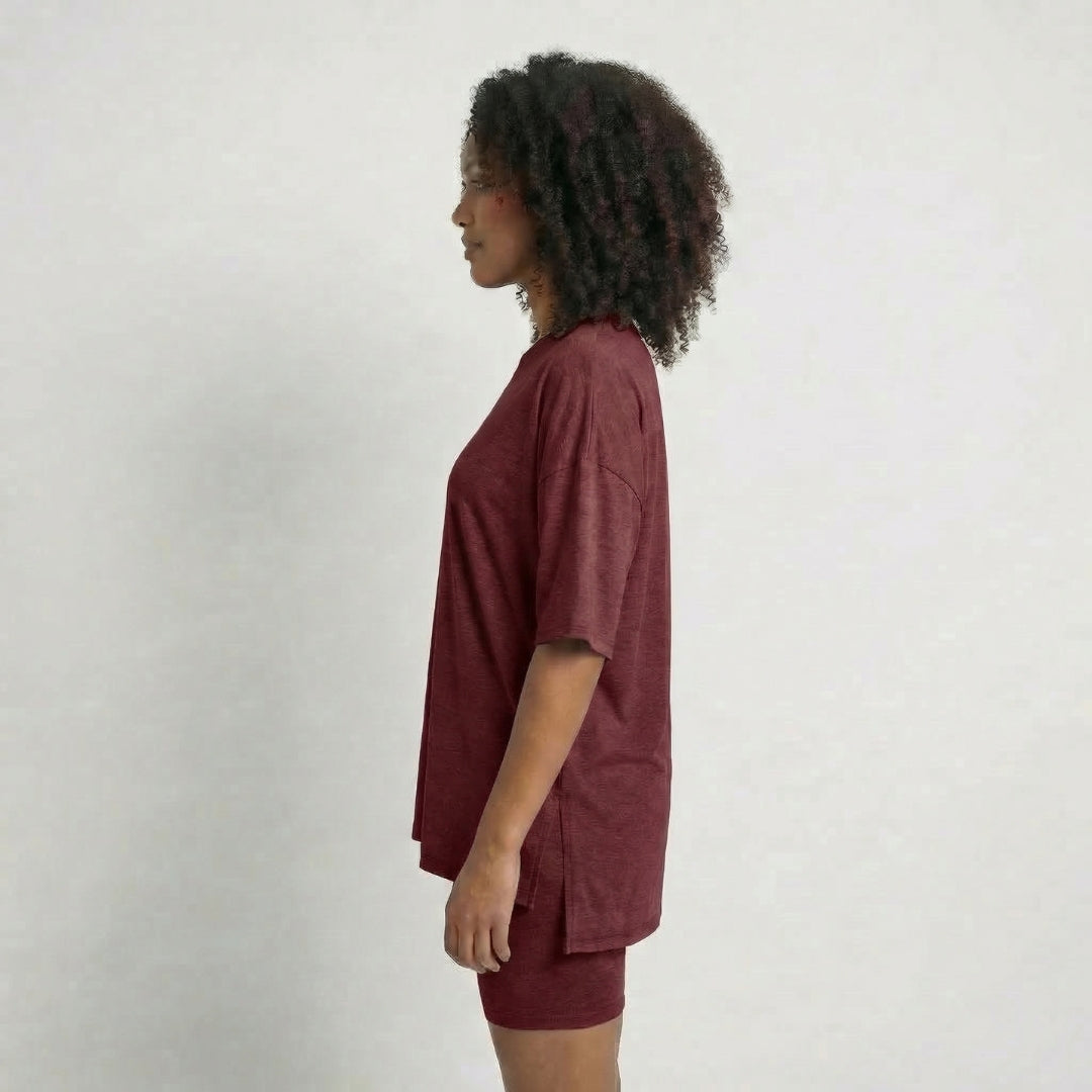 Anaïs | Women’s Viscose-Blend Lounge Set with Biker Shorts