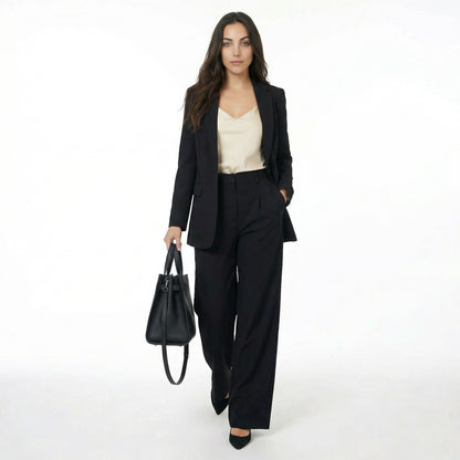 Béatrice | Women’s Leather Tote Bag Drawstring Buckle
