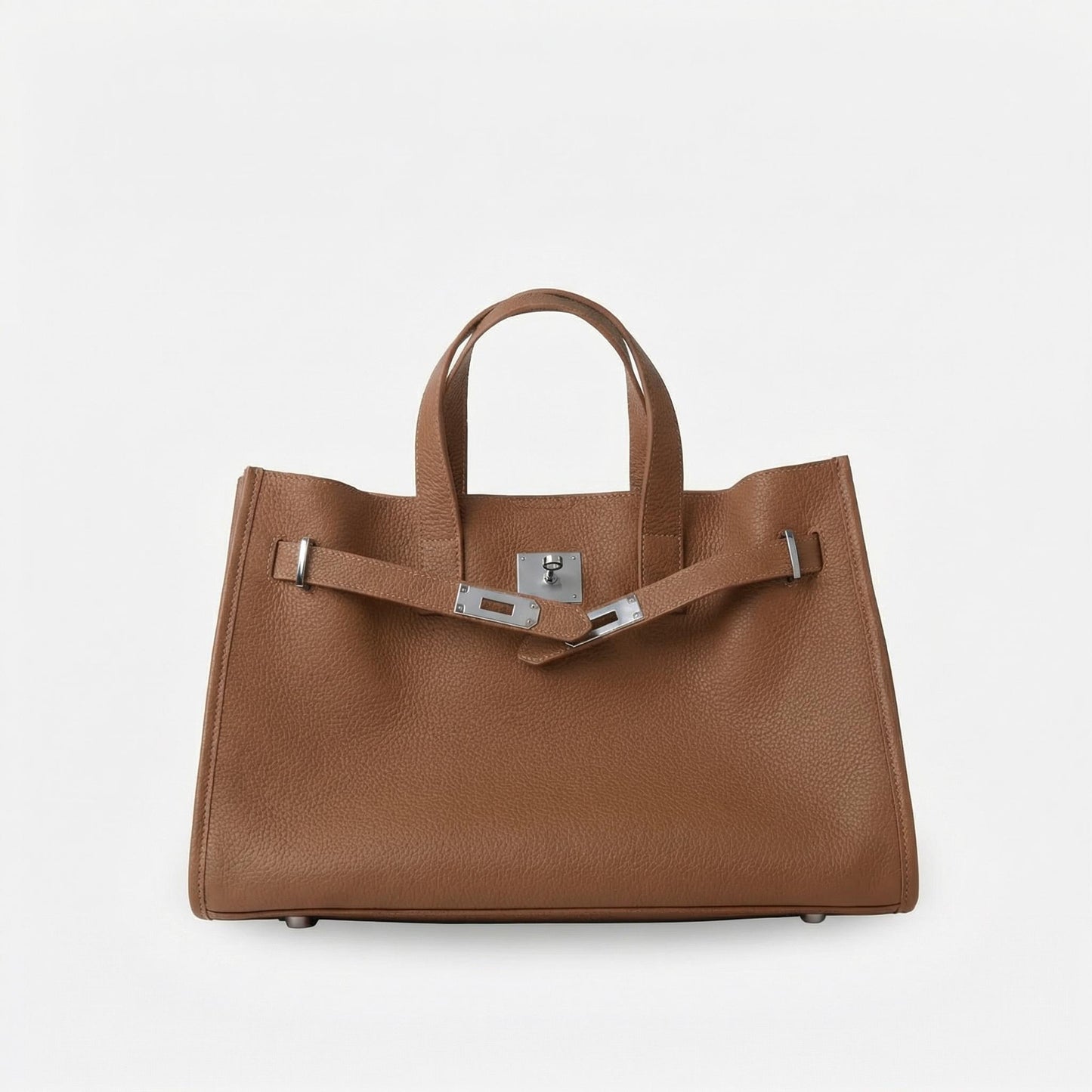 Béatrice | Women’s Leather Tote Bag Drawstring Buckle