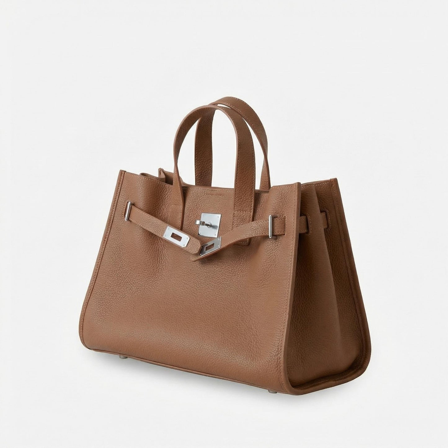 Béatrice | Women’s Leather Tote Bag Drawstring Buckle