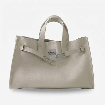 Béatrice | Women’s Leather Tote Bag Drawstring Buckle