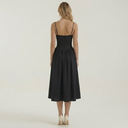 Claire | Corset Midi Dress
