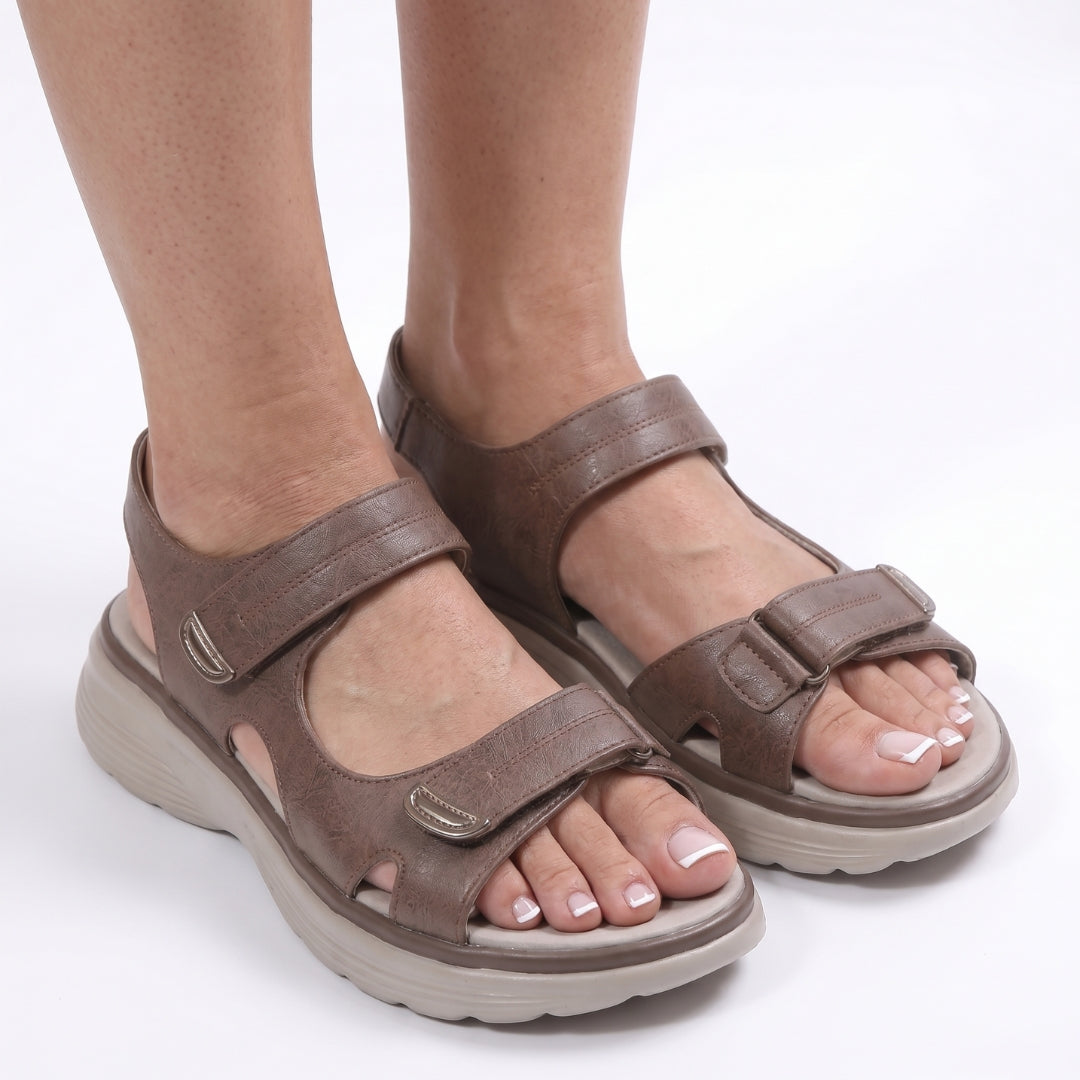 Camille Women’s Adjustable Strap Open-Toe Sandals