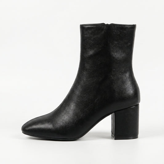Camille Women’s Patent Block-Heel Ankle Boots