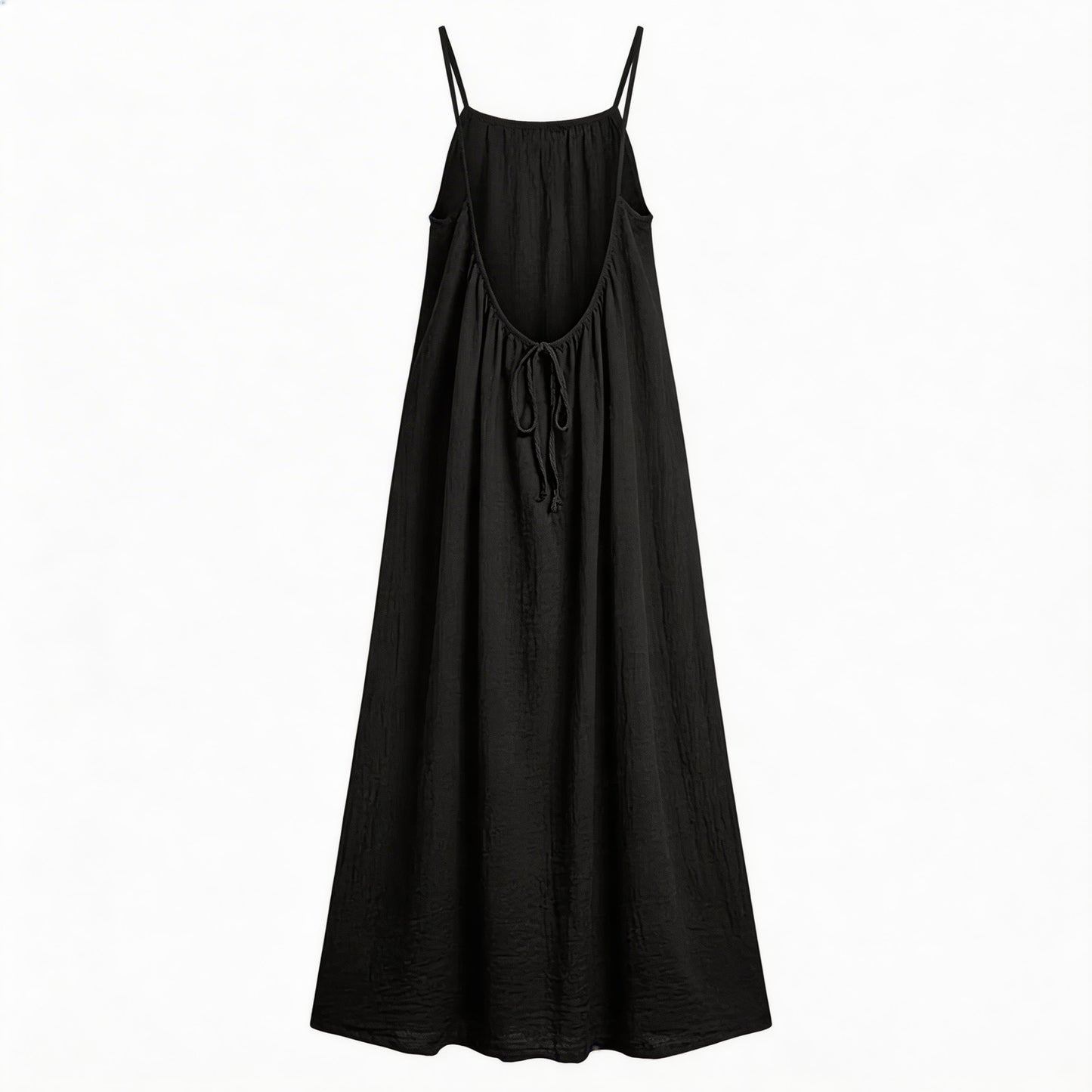 Camille | Women’s Polyester Sleeveless Backless Maxi Dress