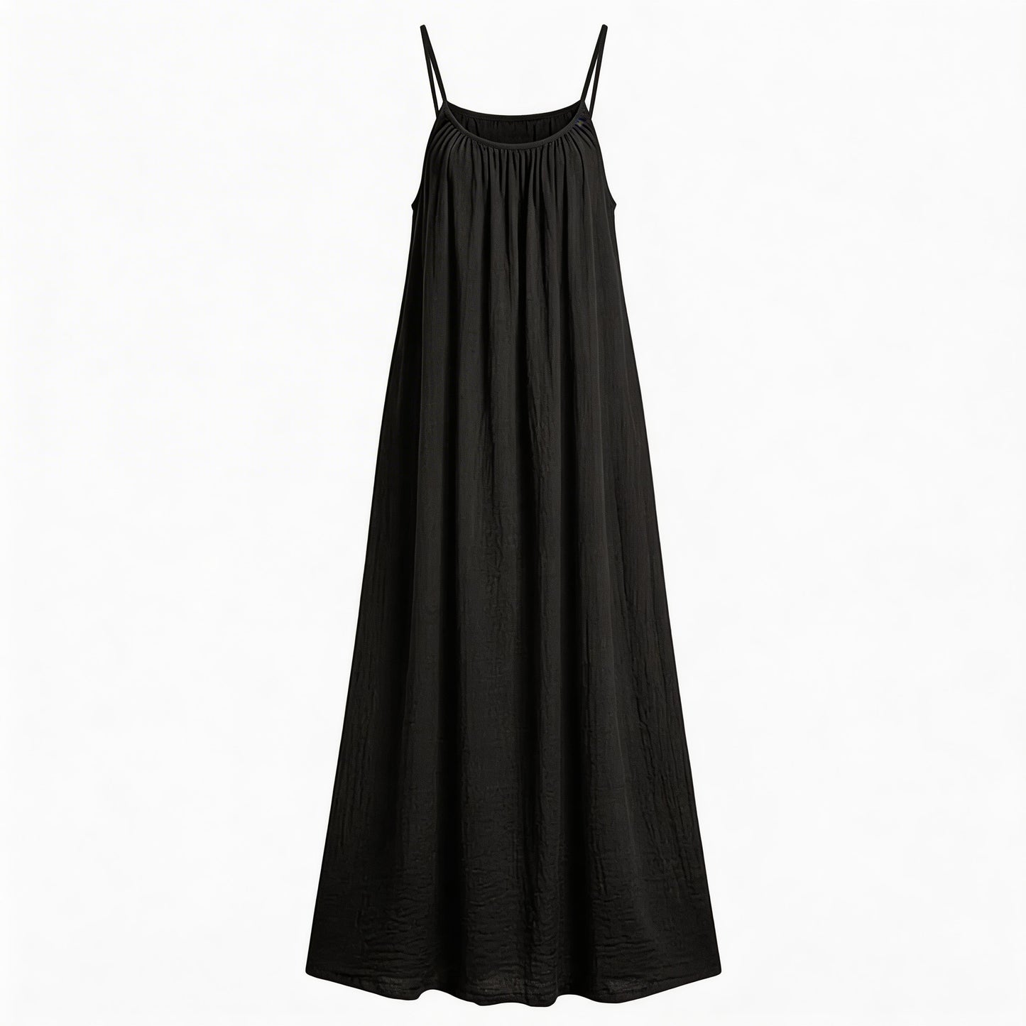 Camille | Women’s Polyester Sleeveless Backless Maxi Dress