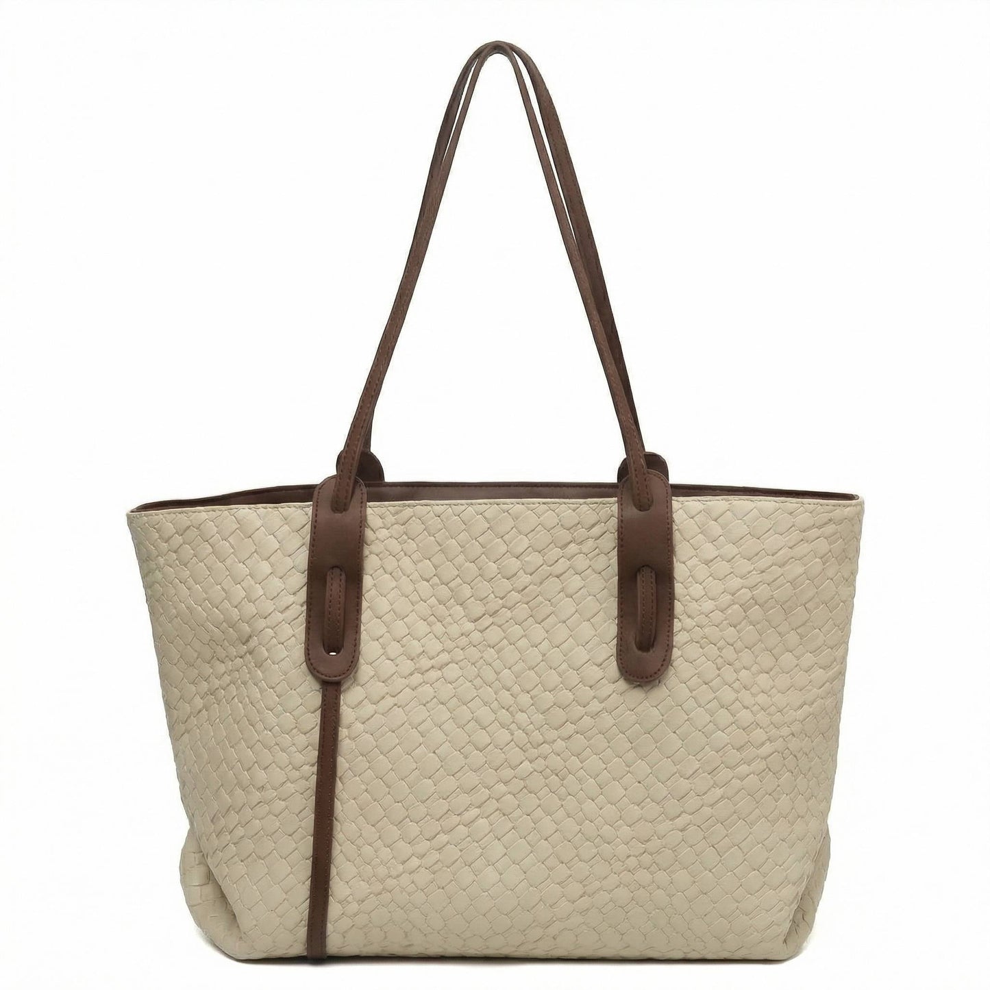 Cécile | Women’s Textured Tote Bag Zipper