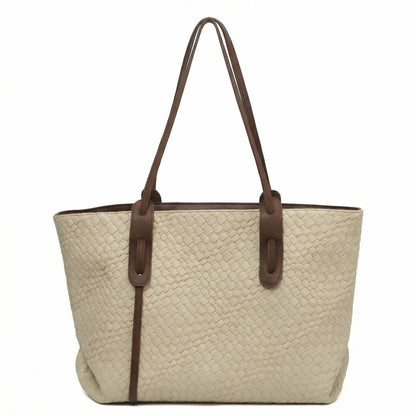 Cécile | Women’s Textured Tote Bag Zipper