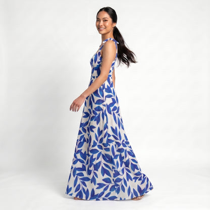 Céleste Women’s Printed Sleeveless Maxi Dress