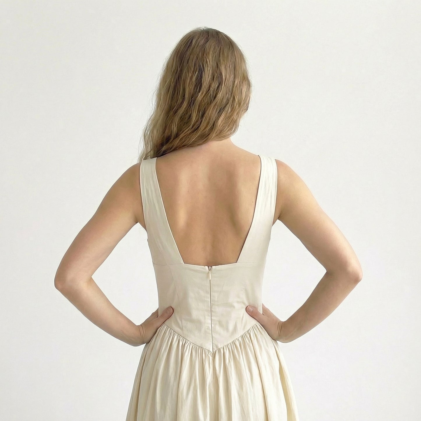Celine | Plunge Midi Dress