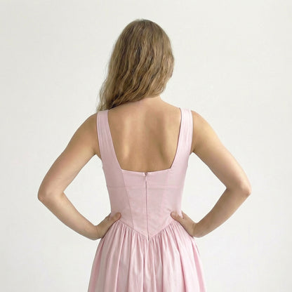 Celine | Plunge Midi Dress