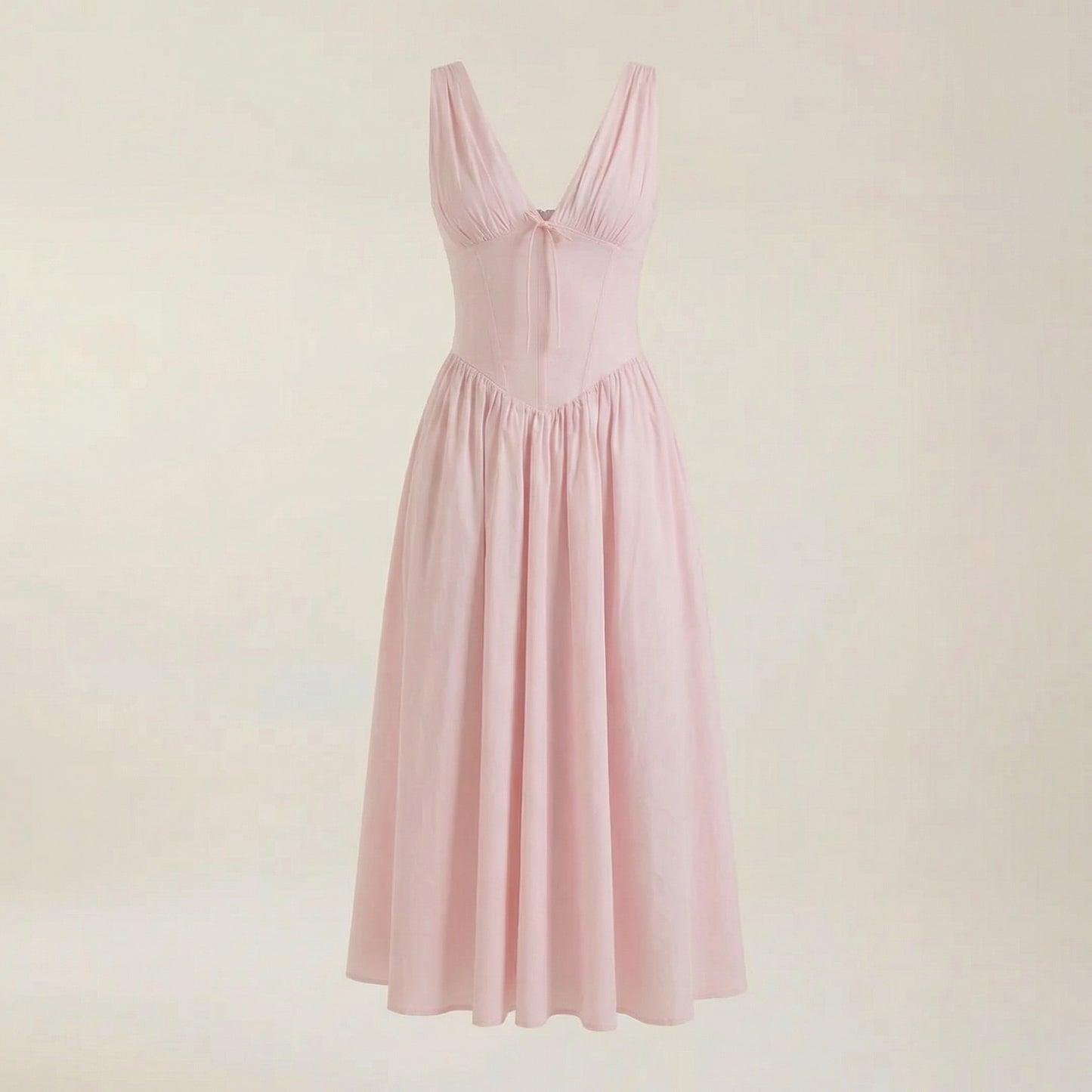 Celine | Plunge Midi Dress