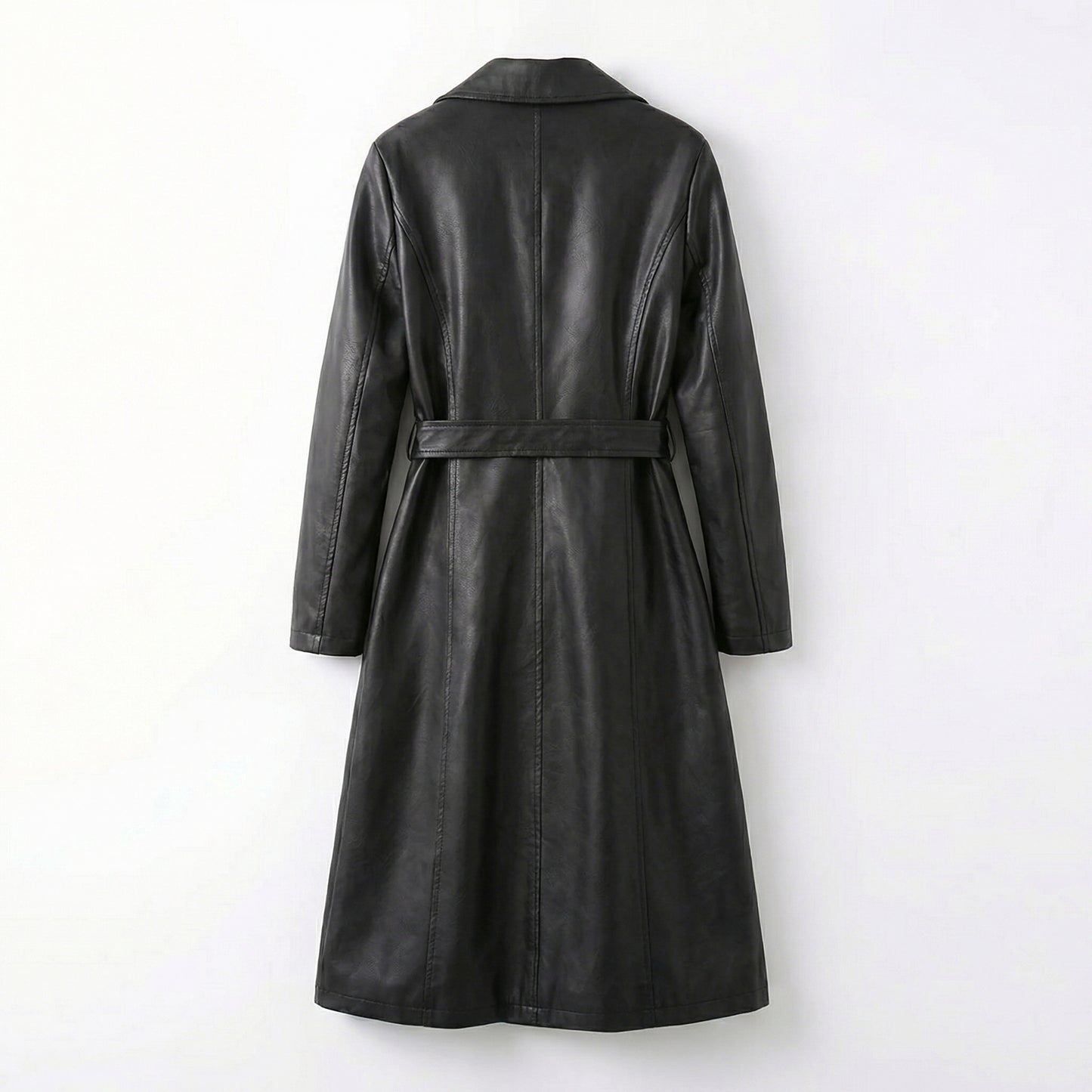 Chelsea | Sheepskin Leather Trench Coat