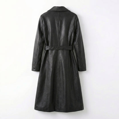 Chelsea | Sheepskin Leather Trench Coat