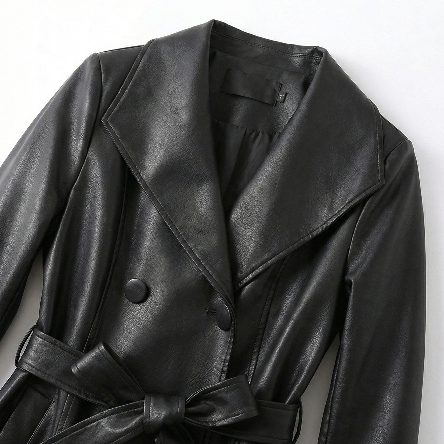 Chelsea | Sheepskin Leather Trench Coat
