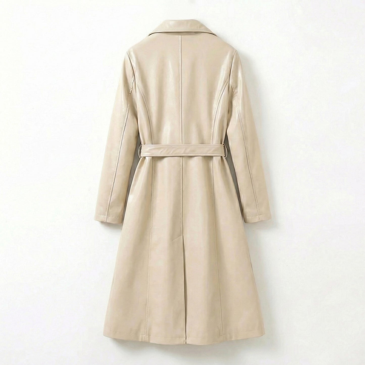 Chelsea | Sheepskin Leather Trench Coat