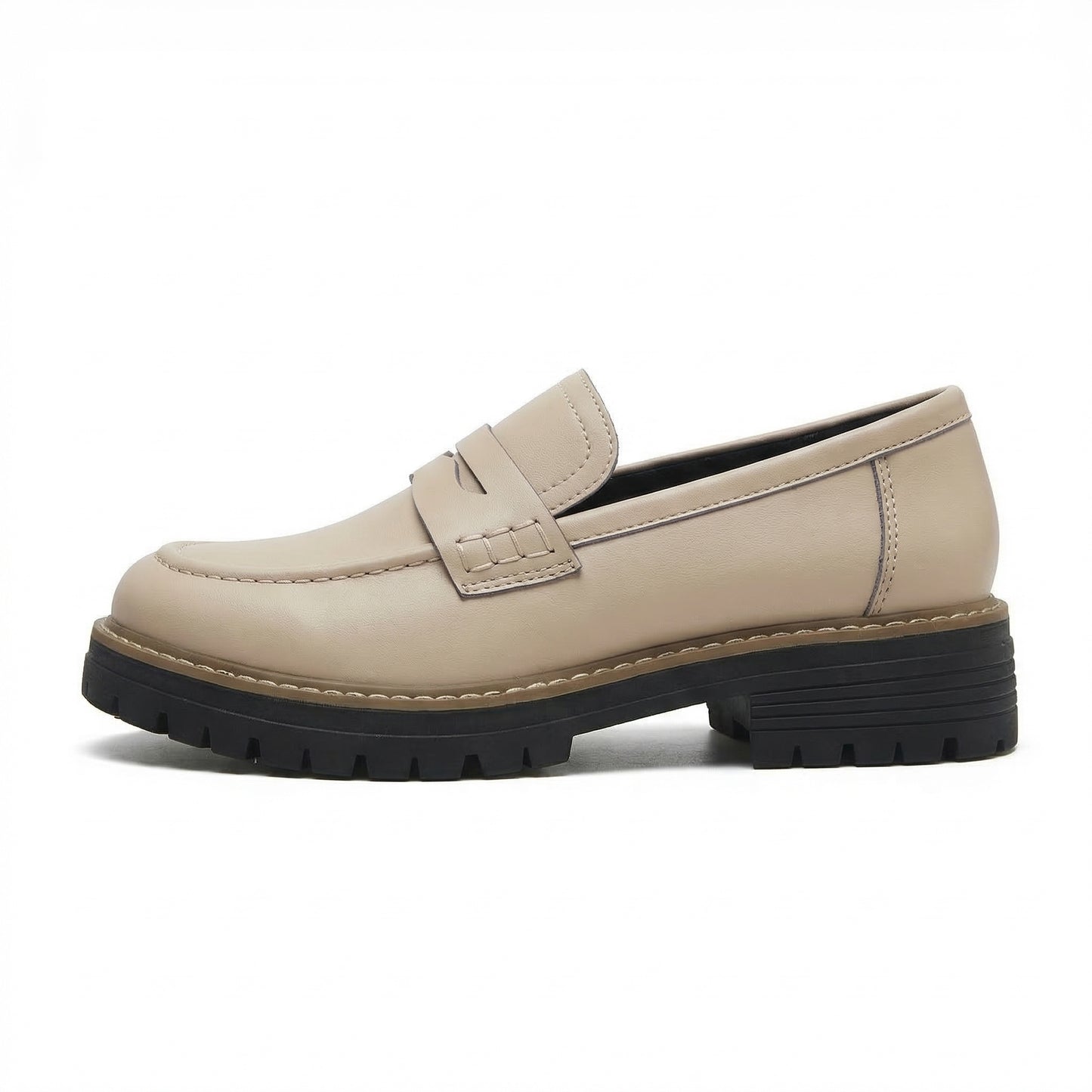 Claudette Women’s Urban Loafers Slip-On Lug-Sole