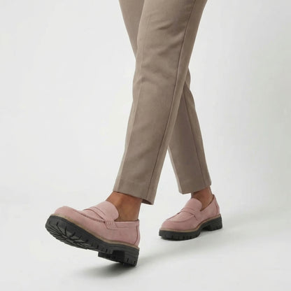 Claudette Women’s Urban Loafers Slip-On Lug-Sole