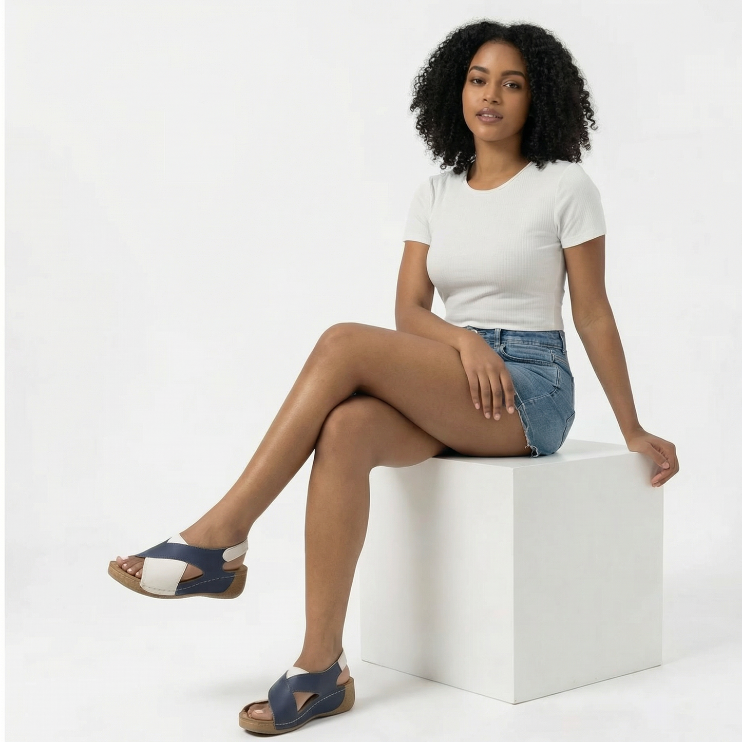 Colette | Orthopedic Wedge Sandals