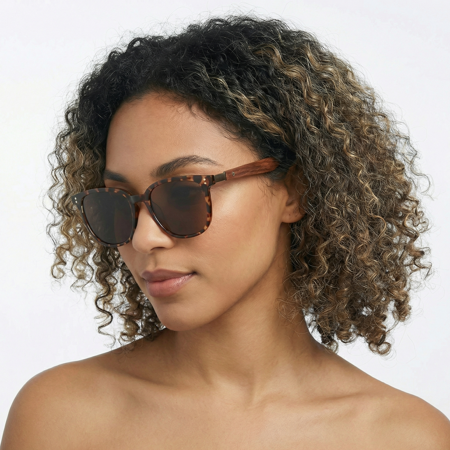 Colette | Polarized Wood Sunglasses