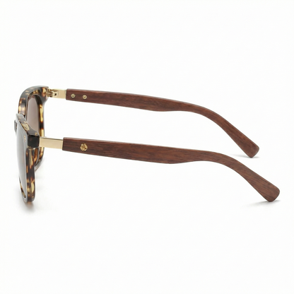 Colette | Polarized Wood Sunglasses