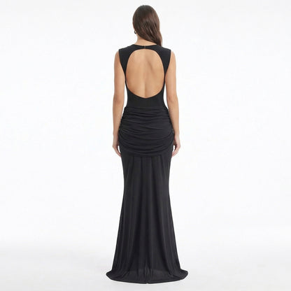 Cora | Women’s High-Neck Maxi Dress