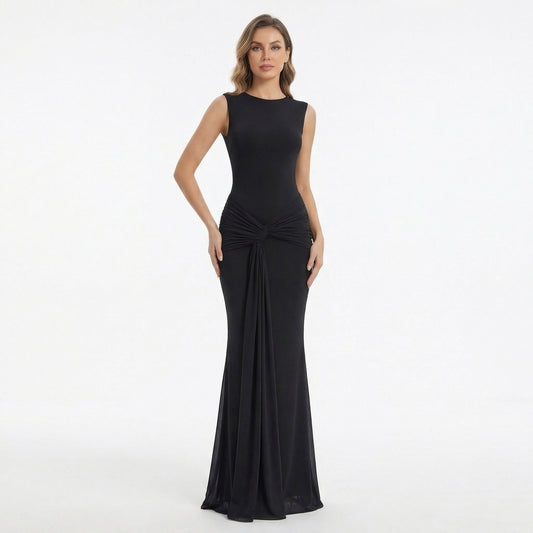 Cora | Women’s High-Neck Maxi Dress