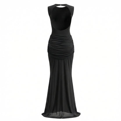 Cora | Women’s High-Neck Maxi Dress