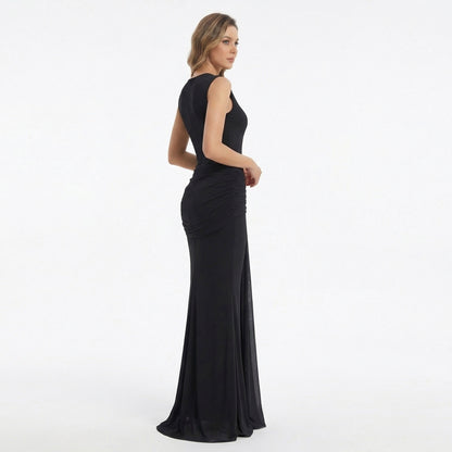 Cora | Women’s High-Neck Maxi Dress
